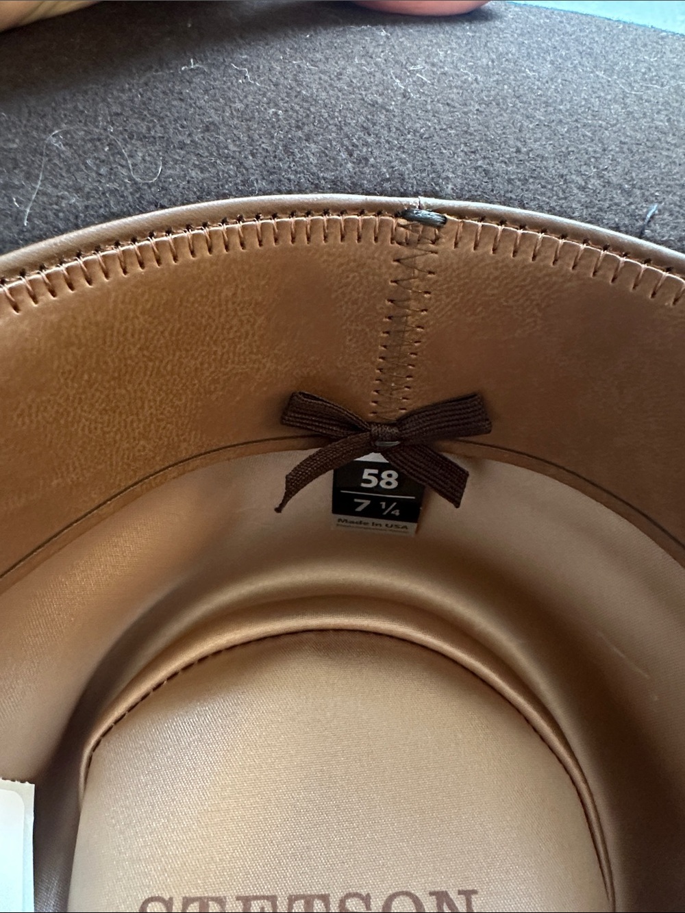 STETSON | Line Boss  Hat - 4x - 22 Chocolate - Picture 7 of 9